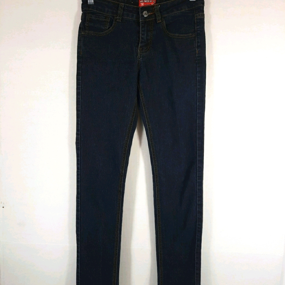 Members Property Premium Dark Wash Denim Jeans
